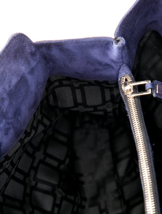 Roger Vivier Suede Top Handle Bag