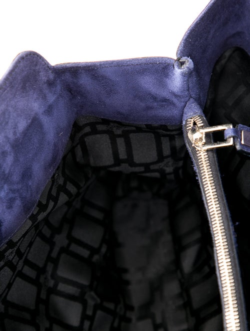 Roger Vivier Suede Top Handle Bag