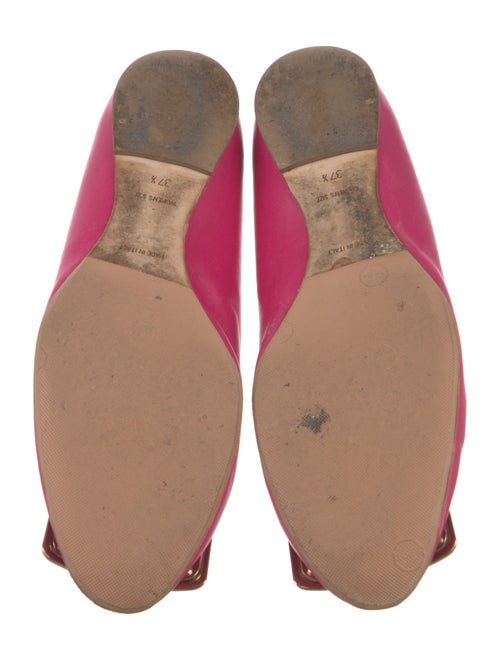 Roger Vivier Leather Ballet Flats