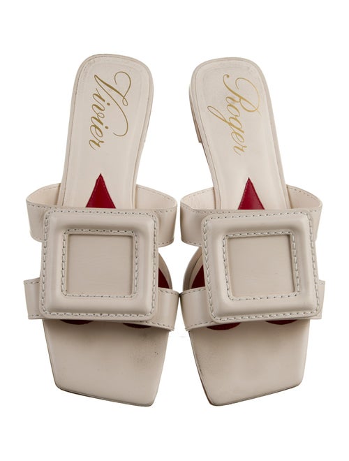 Roger Vivier Leather Slides