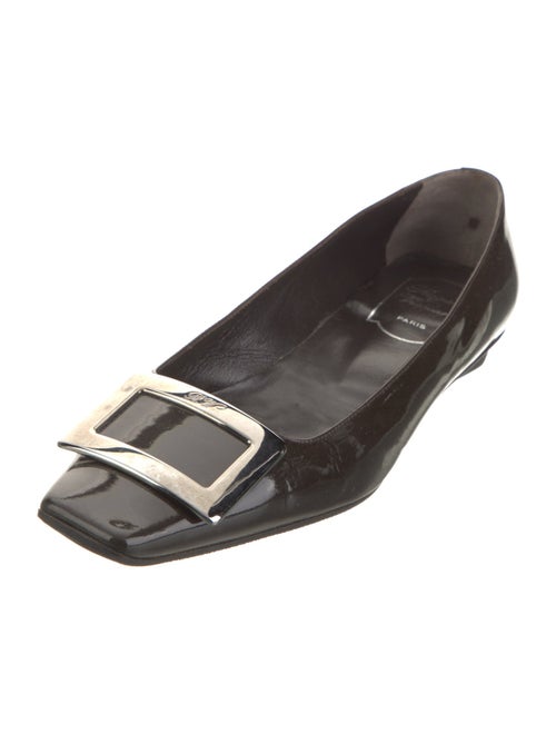 Roger Vivier Patent Leather Flats