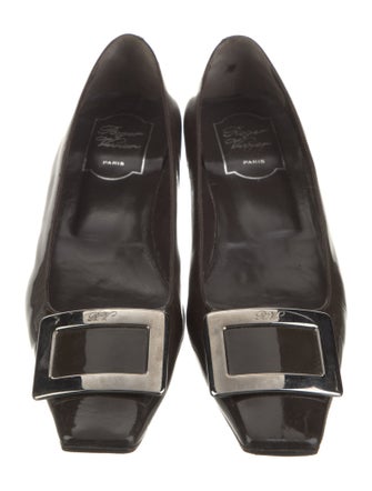 Roger Vivier Patent Leather Flats