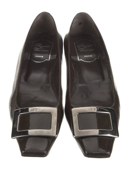 Roger Vivier Patent Leather Flats