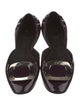 Roger Vivier Patent Leather D'Orsay Flats