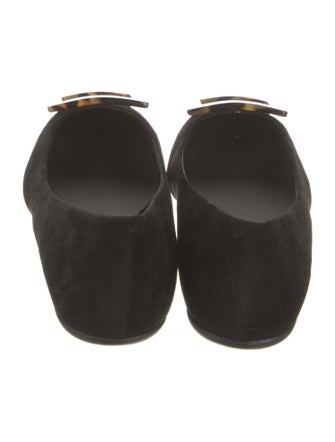 Roger Vivier Suede Flats