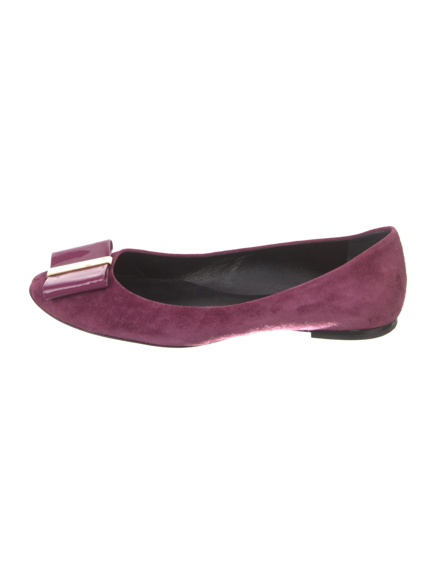 Roger Vivier Suede Ballet Flats