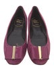 Roger Vivier Suede Ballet Flats