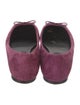 Roger Vivier Suede Ballet Flats