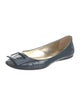 Roger Vivier Patent Leather Flats