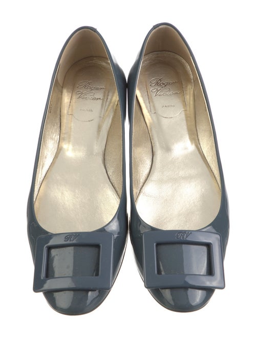 Roger Vivier Patent Leather Flats