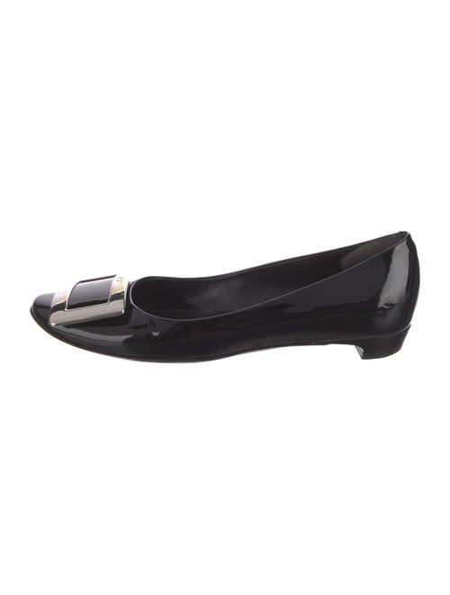 Roger Vivier Patent Leather Ballet Flats