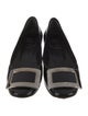 Roger Vivier Patent Leather Ballet Flats