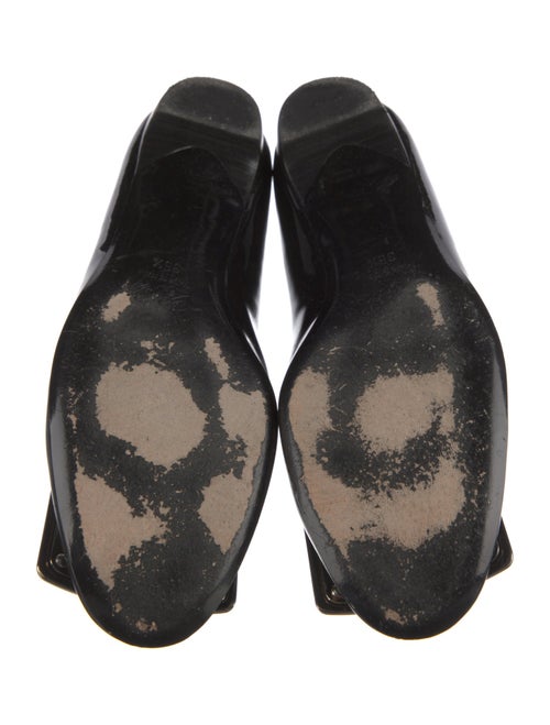 Roger Vivier Patent Leather Ballet Flats