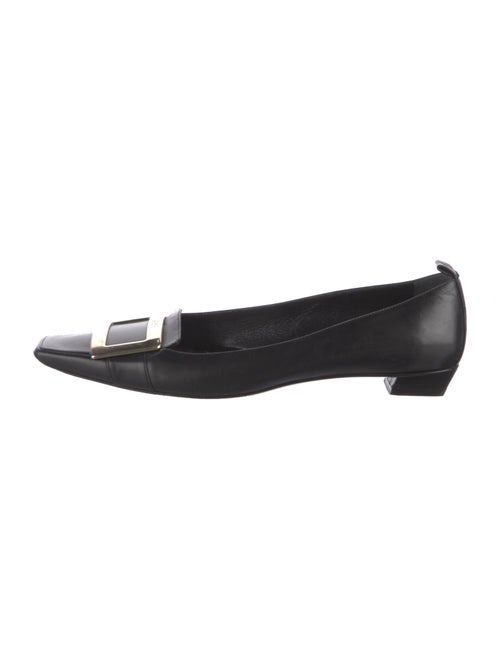 Roger Vivier Leather Flats