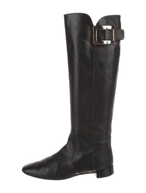 Roger Vivier Leather Riding Boots