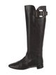 Roger Vivier Leather Riding Boots
