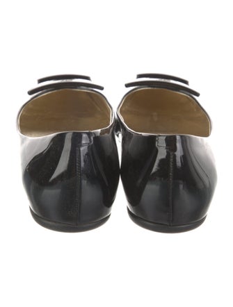 Roger Vivier Patent Leather Flats