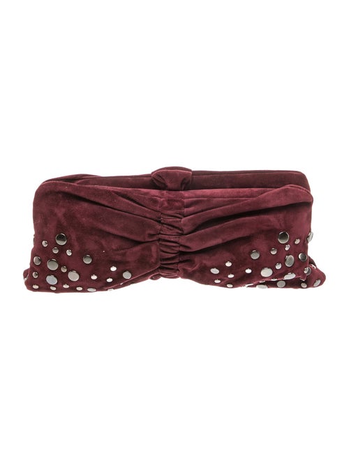 Roger Vivier Suede Clutch