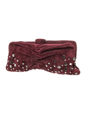 Roger Vivier Suede Clutch