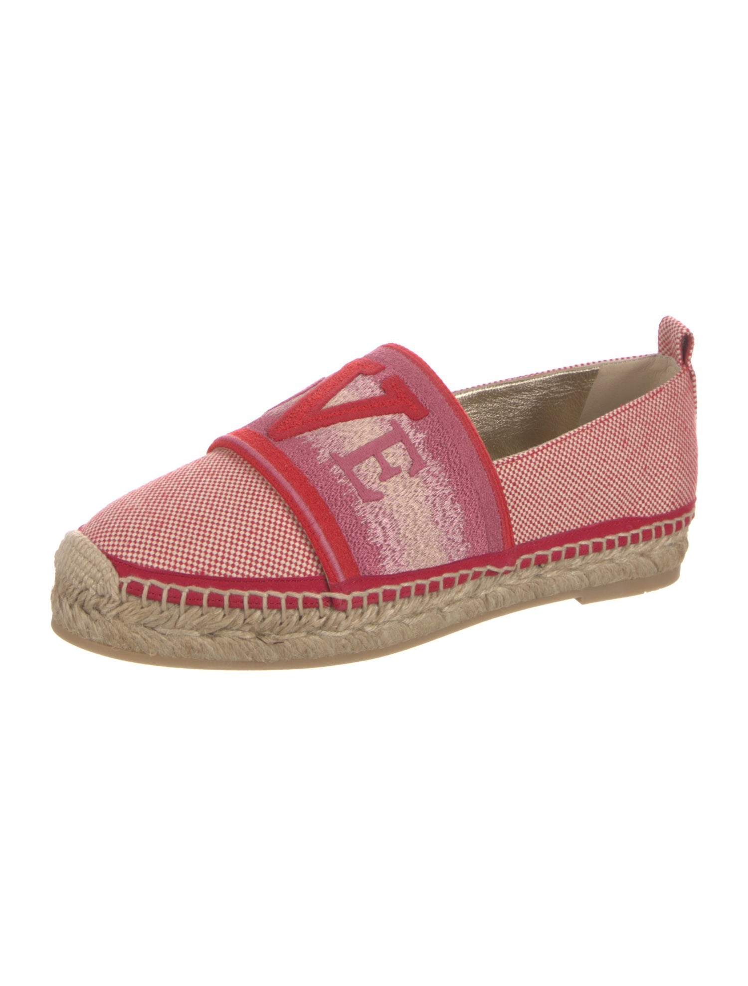 Roger Vivier Canvas Printed Espadrilles w/ Tags