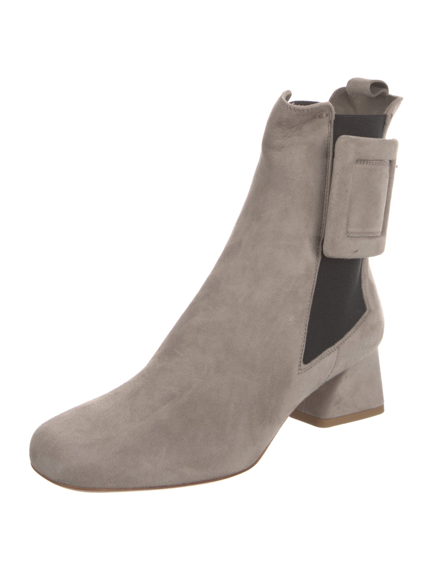 Roger Vivier Suede Chelsea Boots