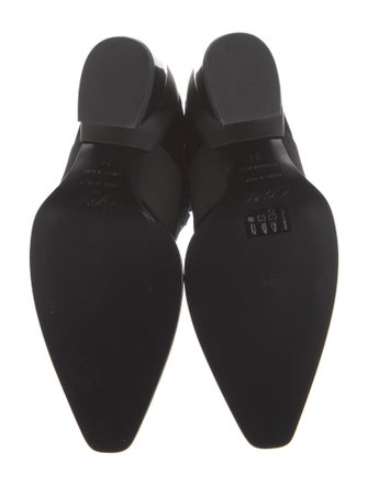 Roger Vivier Velvet Colorblock Pattern Lace-Up Boots