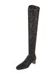 Roger Vivier Sequins Sock Boots