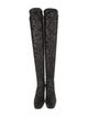 Roger Vivier Sequins Sock Boots