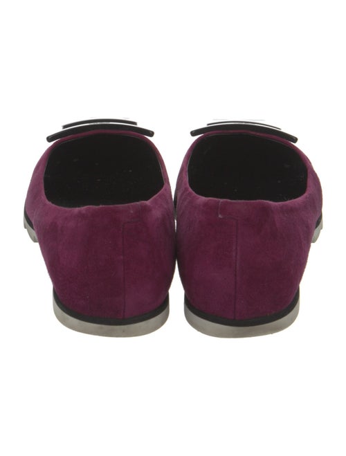 Roger Vivier Suede Flats