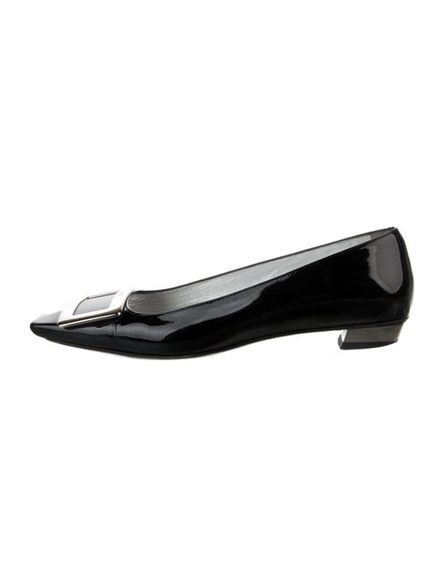 Roger Vivier Patent Leather Flats