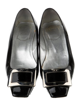 Roger Vivier Patent Leather Flats