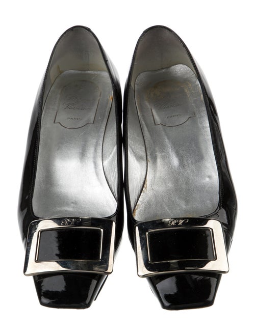 Roger Vivier Patent Leather Flats