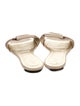 Roger Vivier Leather Slides