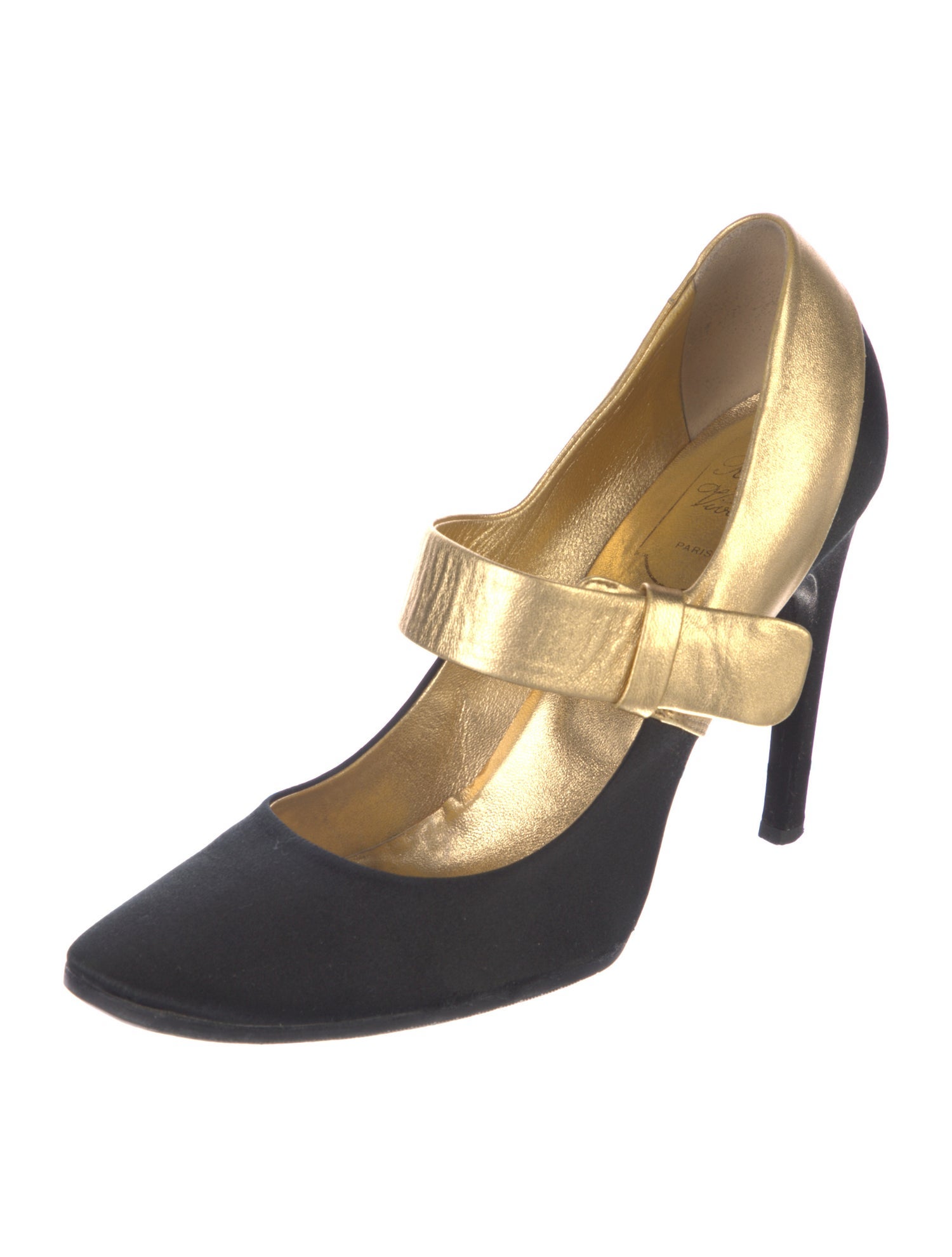 Roger Vivier Vintage Satin Pumps