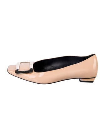 Roger Vivier Patent Leather Flats