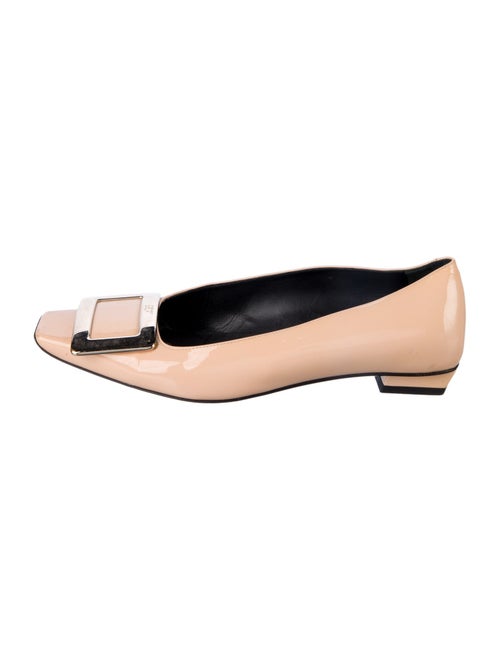 Roger Vivier Patent Leather Flats