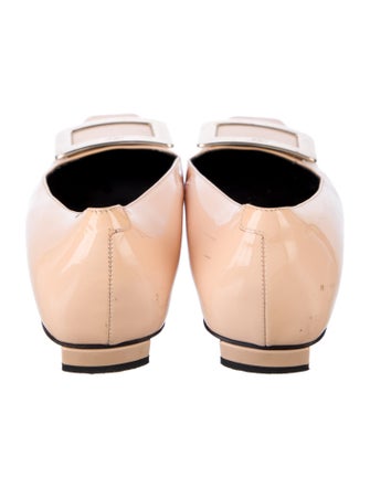 Roger Vivier Patent Leather Flats