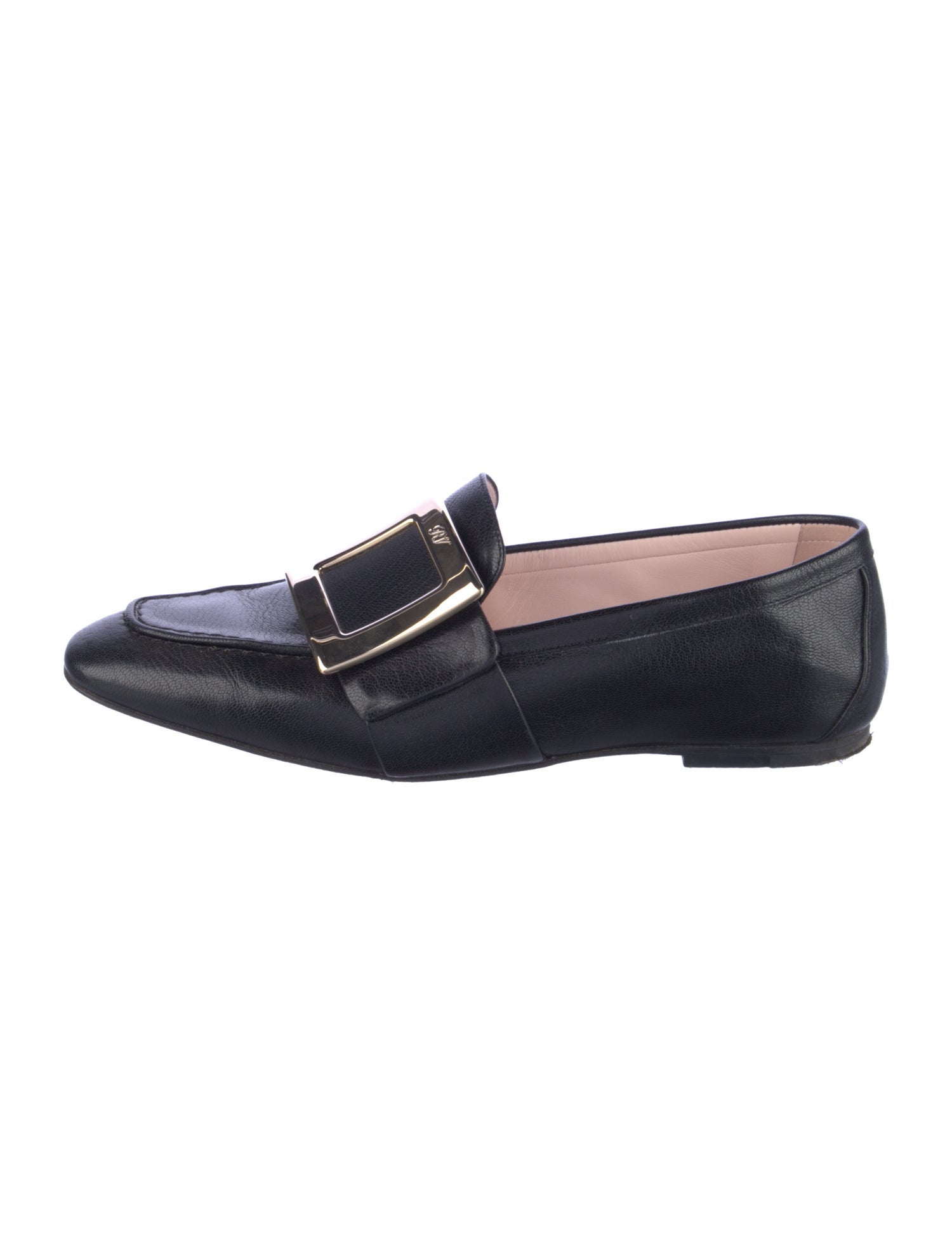 Roger Vivier Leather Loafers