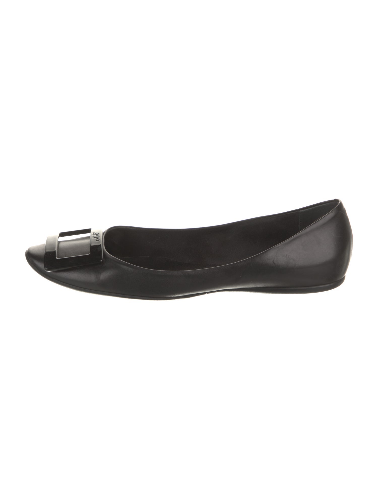 Roger Vivier Leather Ballet Flats
