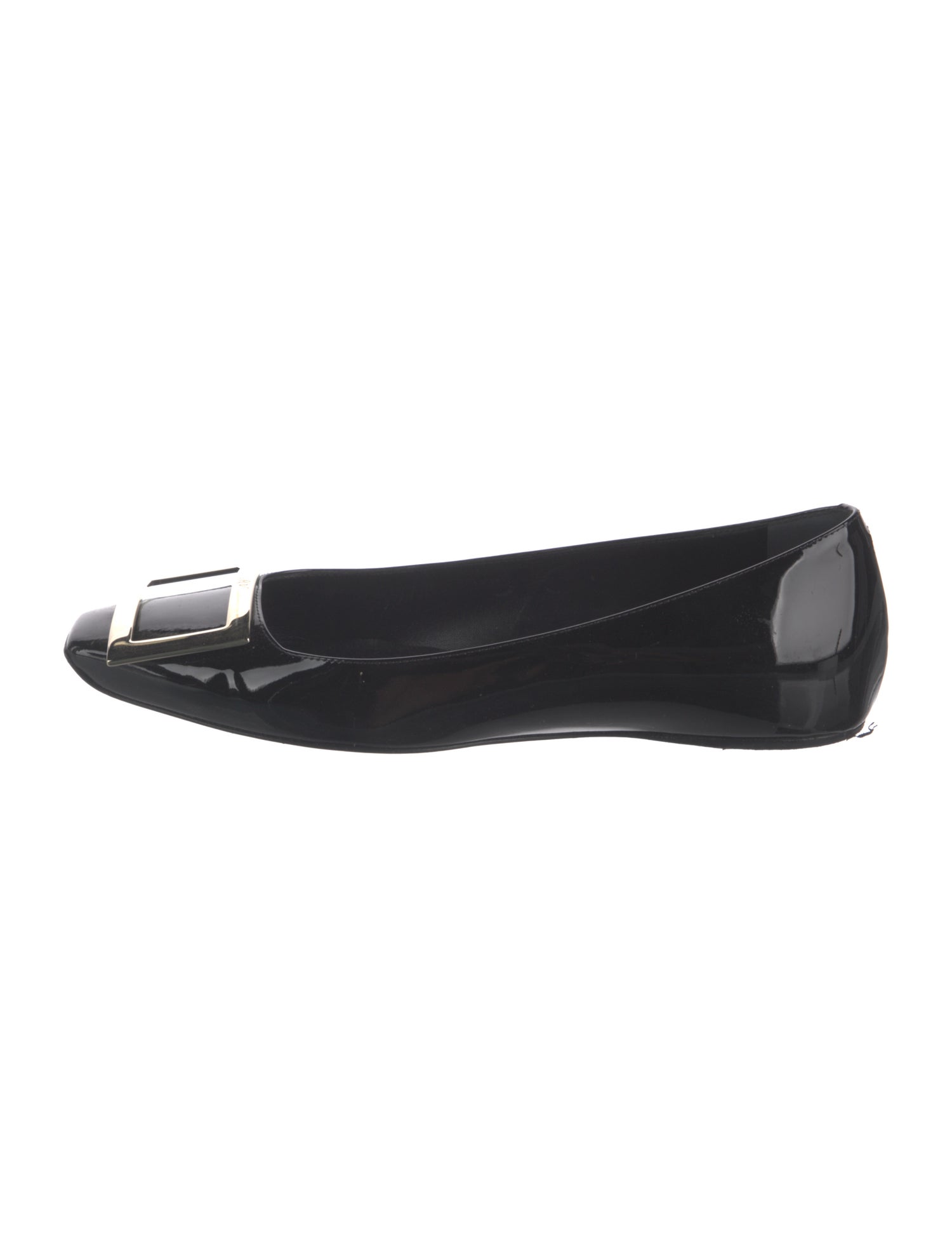 Roger Vivier Patent Leather Flats