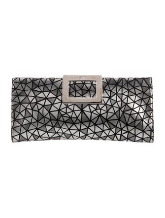 Roger Vivier Suede Clutch