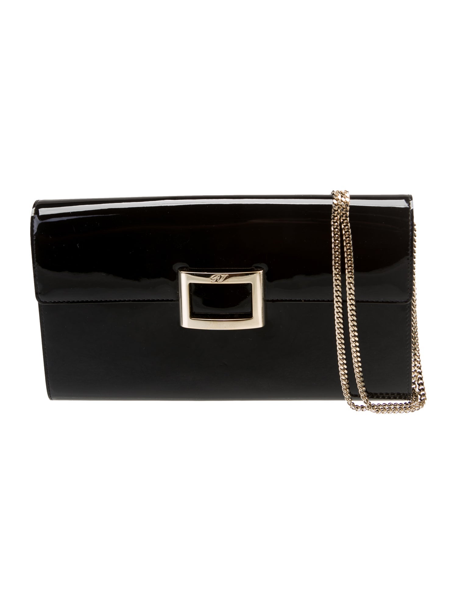Roger Vivier Patent Leather Shoulder Bag