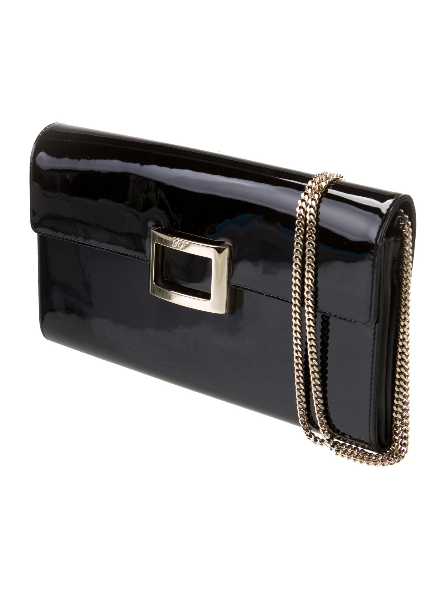 Roger Vivier Patent Leather Shoulder Bag