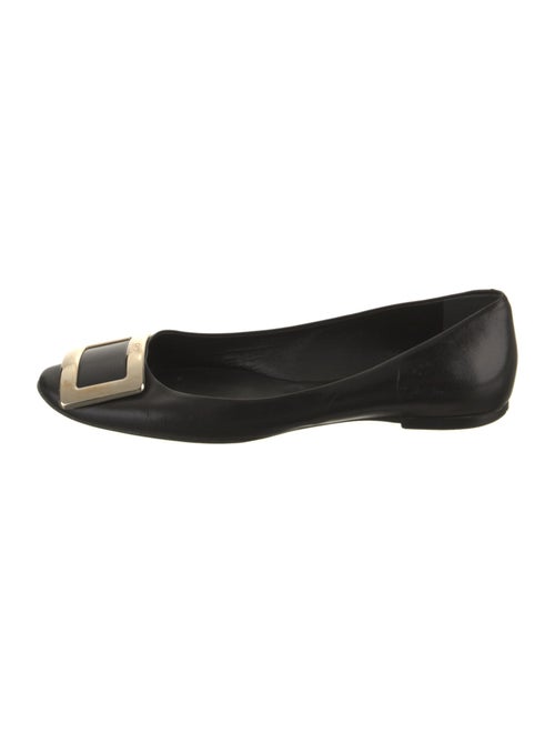 Roger Vivier Leather Flats
