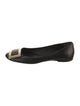 Roger Vivier Leather Flats