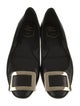Roger Vivier Leather Flats