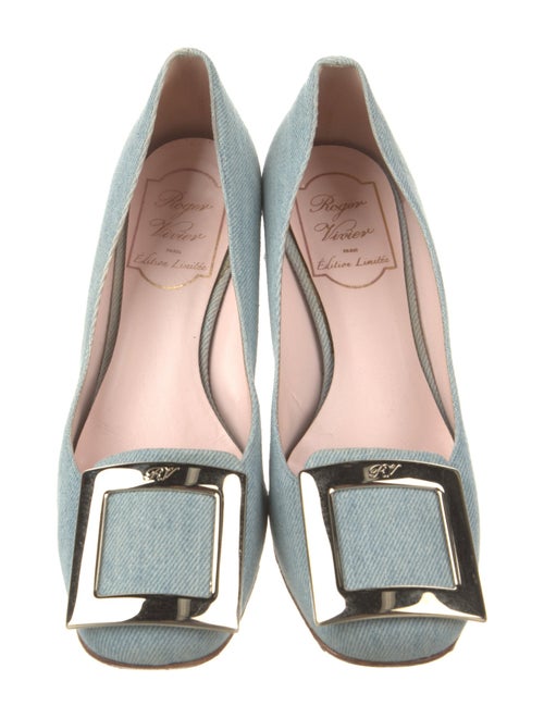 Roger Vivier Denim Pumps