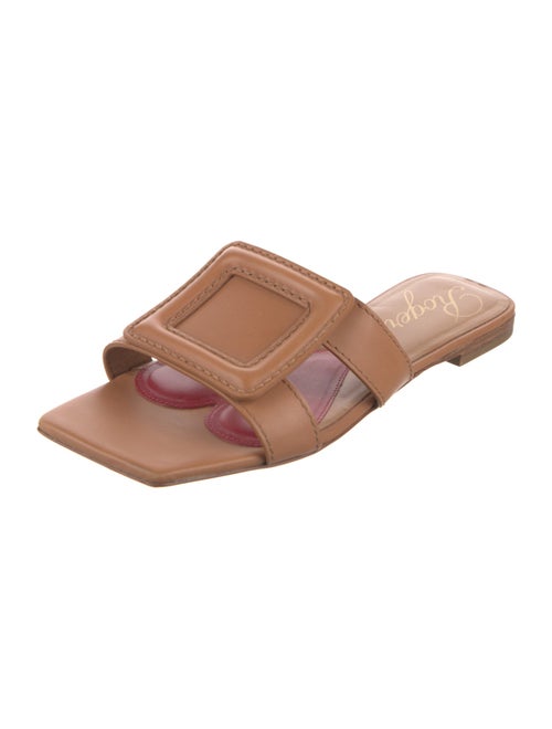 Roger Vivier Leather Slides