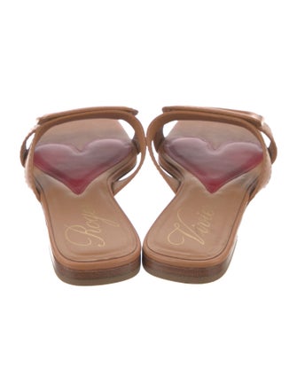 Roger Vivier Leather Slides