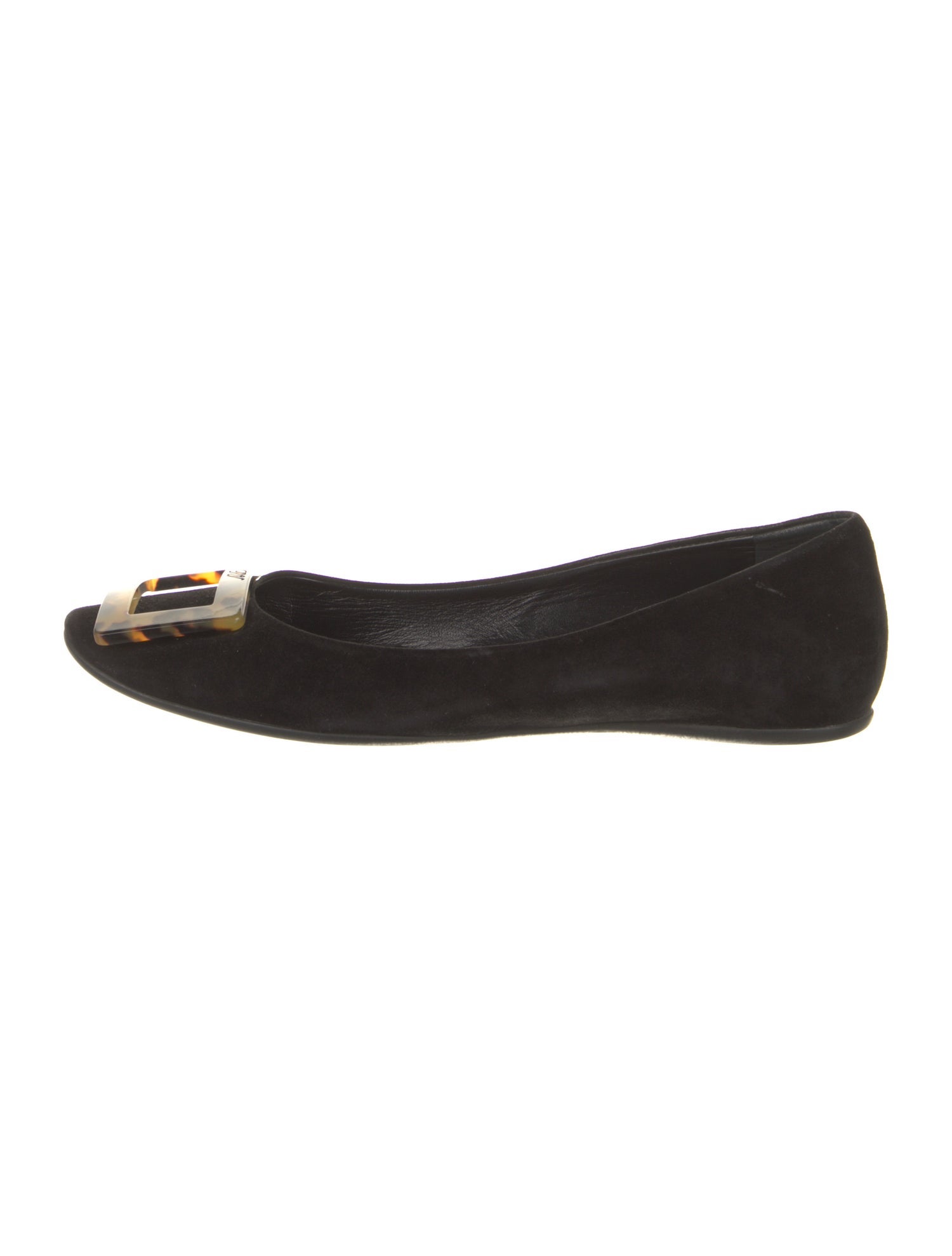 Roger Vivier Suede Ballet Flats